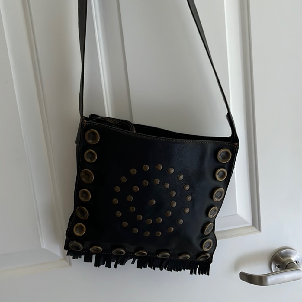 Hype leather crossbody